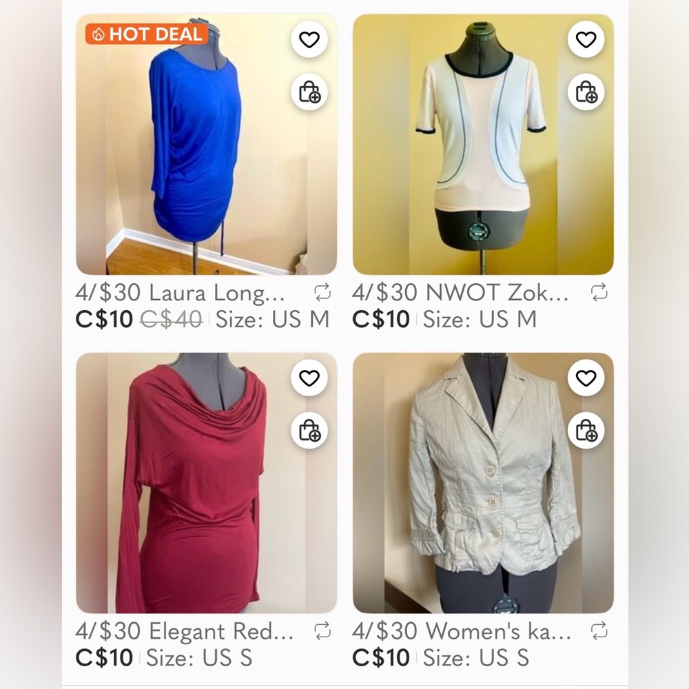 🏆4 Women'’s Tops for $20